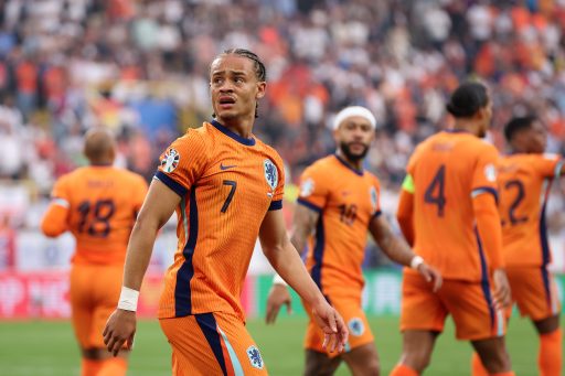 Xavi Simons Netherlands v England: Semi Final UEFA EURO