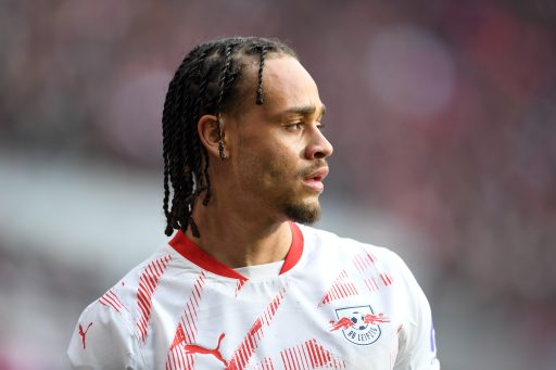Xavi Simons RB Leipzig v FC Heidenheim Bundesliga