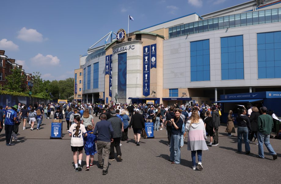 Stamford Bridge Stadium Chelsea FC Women v FC Barcelona UEFA Women's Champions League Semi Final Second Leg
