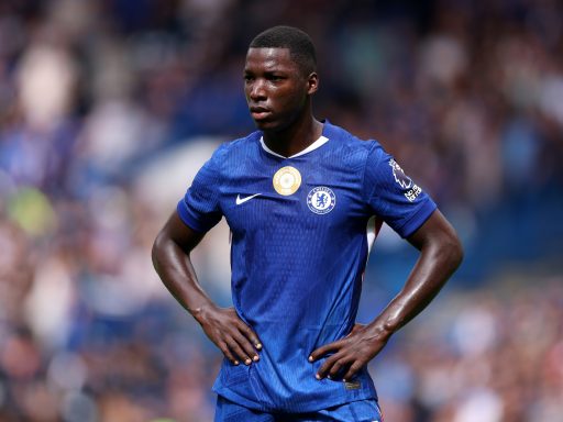 Moises Caicedo Chelsea v Fulham Premier League