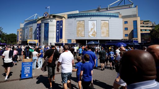 Stamford Bridge Stadium chelsea v crystal palace premier league