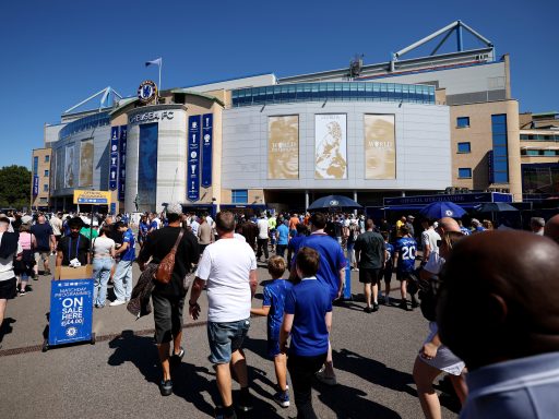 Stamford Bridge Stadium chelsea v crystal palace premier league