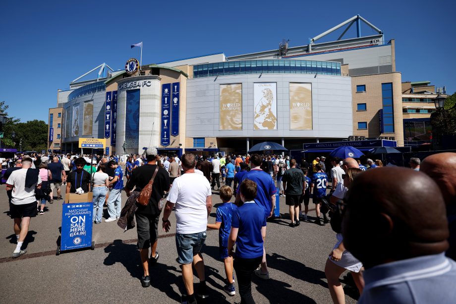 Stamford Bridge Stadium chelsea v crystal palace premier league