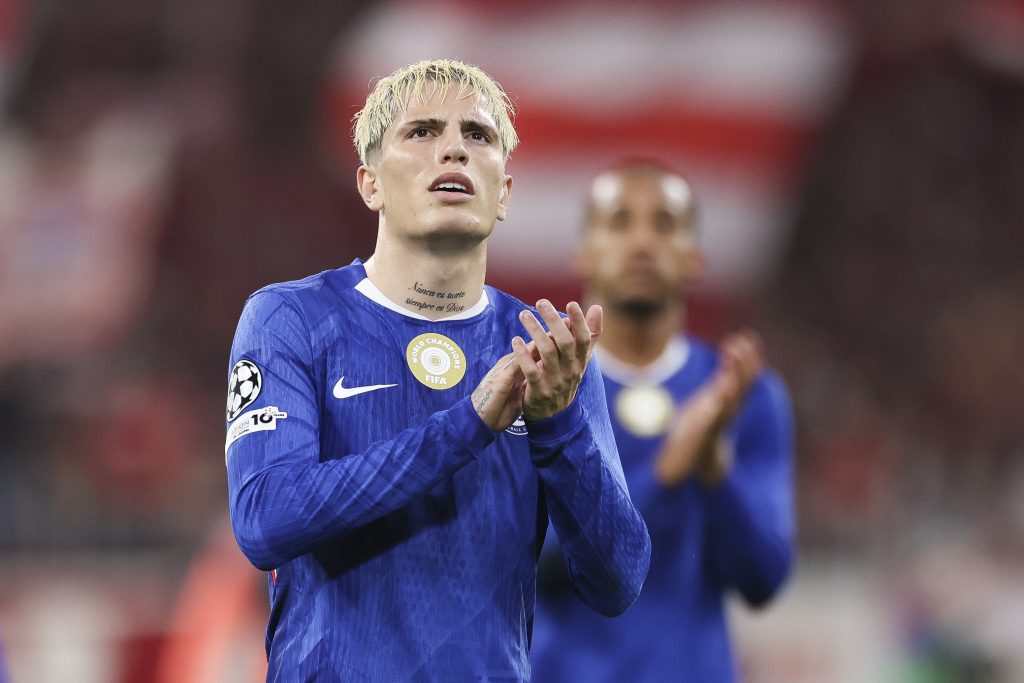 Alejandro Garnacho Bayern München v Chelsea FC UEFA Champions League