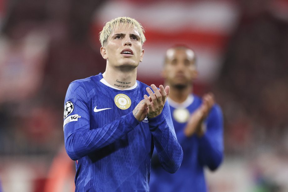 Alejandro Garnacho Bayern München v Chelsea FC UEFA Champions League