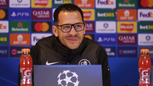 Liam Rosenior Manager Chelsea Champions League Press Conference