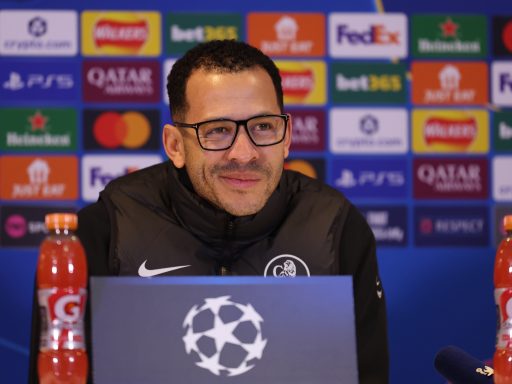 Liam Rosenior Manager Chelsea Champions League Press Conference