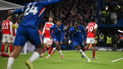 Trevoh Chalobah chelsea v arsenal premier league