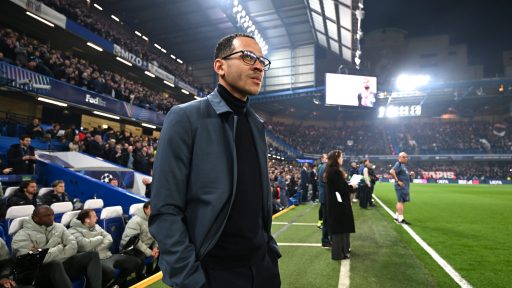 Liam Rosenior Manager Chelsea UEFA Champions League