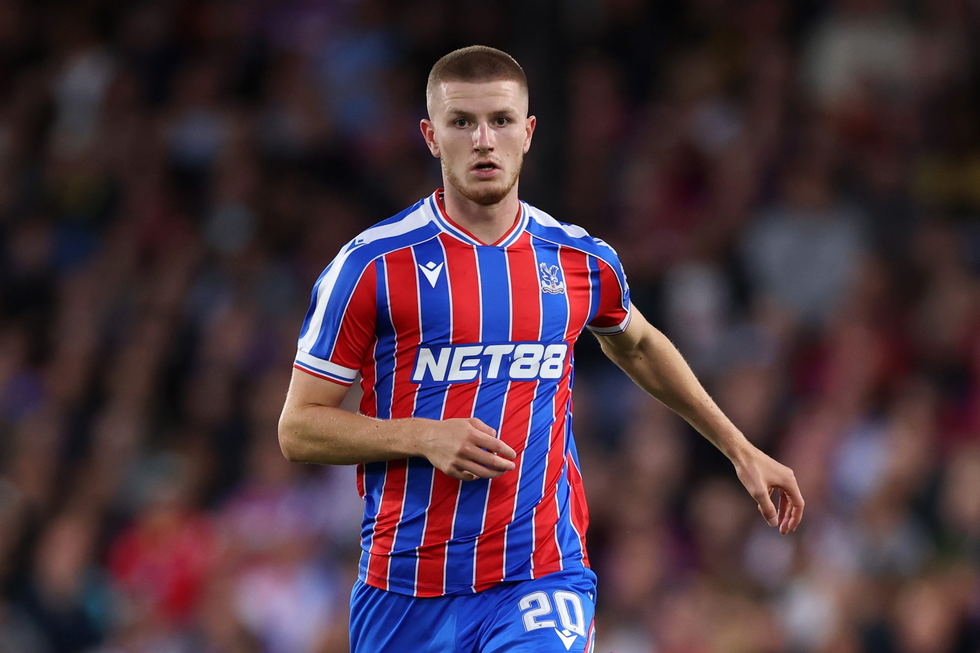 Adam Wharton in action for Palace