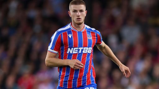 Adam Wharton in action for Palace