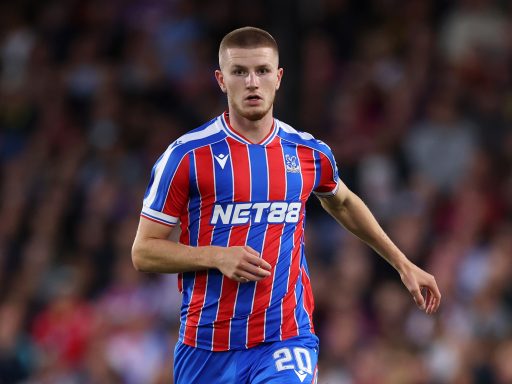 Adam Wharton in action for Palace