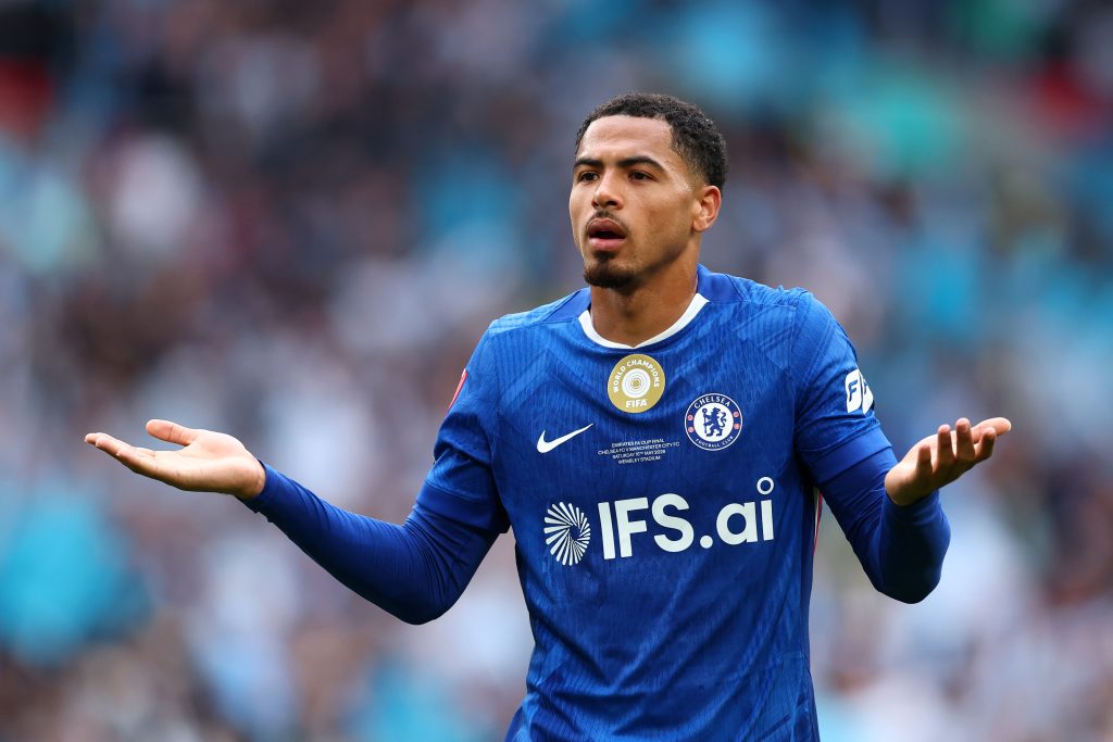 Levi Colwill of Chelsea chelsea v manchester city emirates fa cup final Levi Colwill Chelsea chelsea v manchester city emirates fa cup final