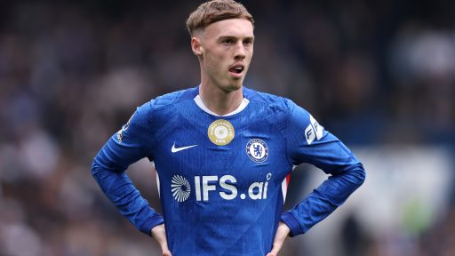 Cole Palmer of Chelsea during the Premier League match between Chelsea and Nottingham Forest