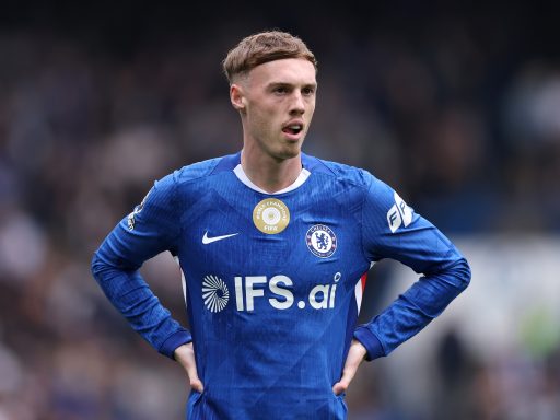Cole Palmer of Chelsea during the Premier League match between Chelsea and Nottingham Forest