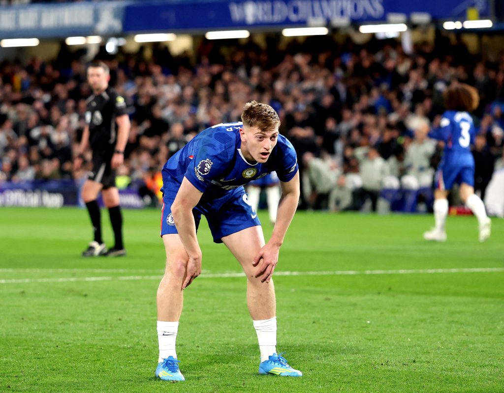 liam delap chelsea v manchester united premier league