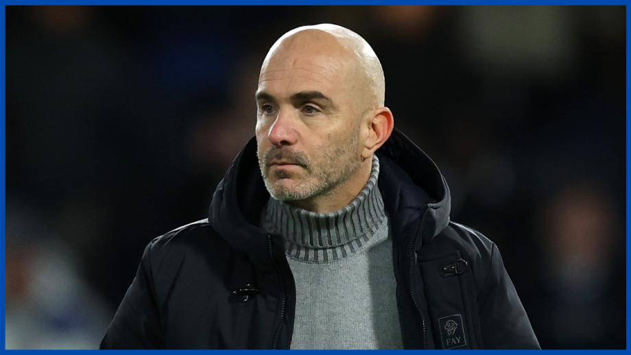 Enzo Maresca managing.