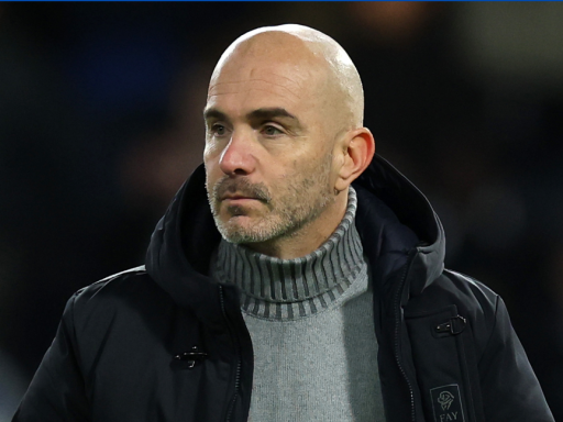 Enzo Maresca managing.