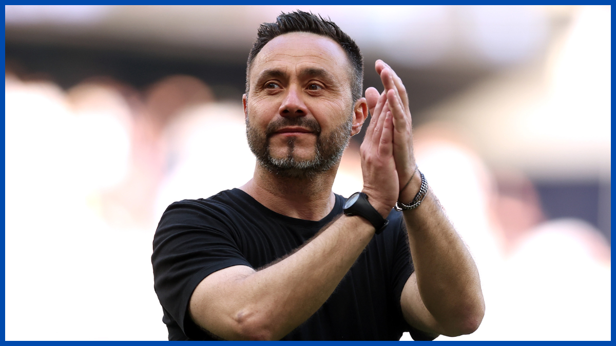 Roberto de Zerbi managing Spurs.