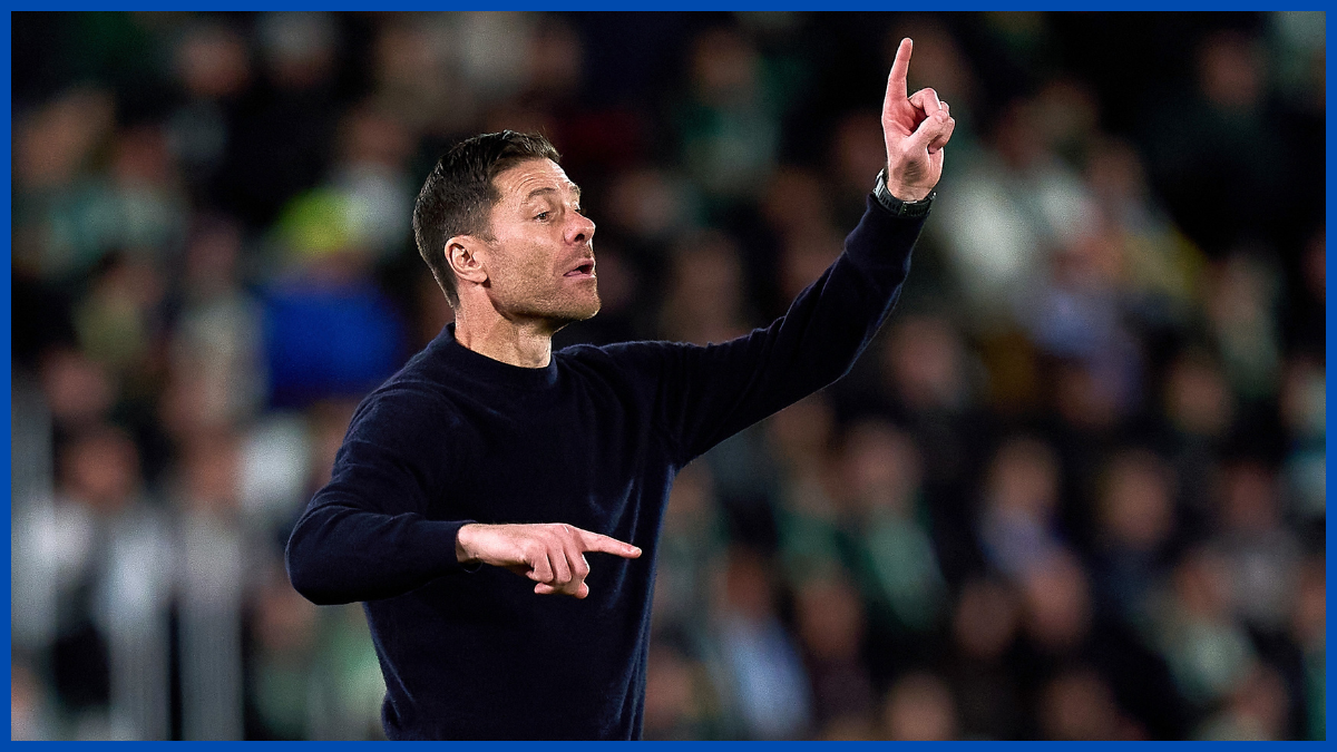 Xabi Alonso manages. (Photo by Angel Martinez/Getty Images) Xabi Alonso manages.