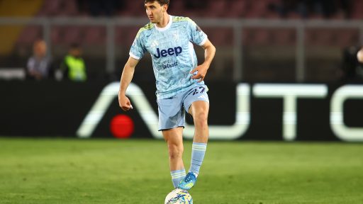 Andrea Cambiaso playing for Juventus