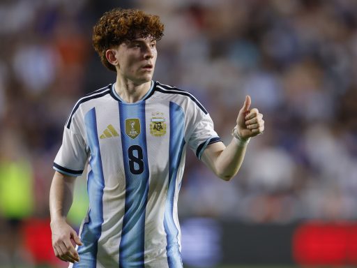 Valentin Barco plays for Argentina.