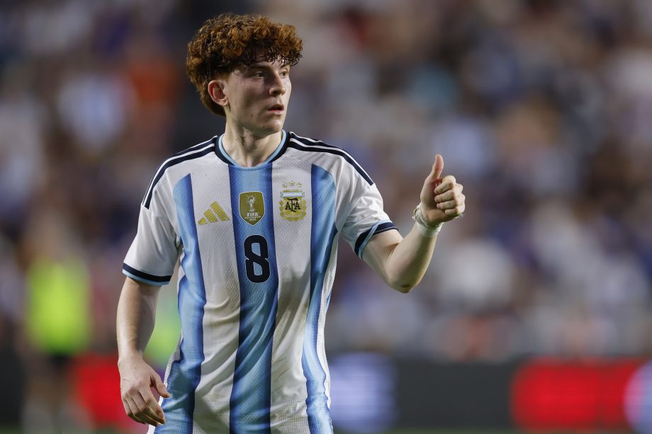 Valentin Barco plays for Argentina.