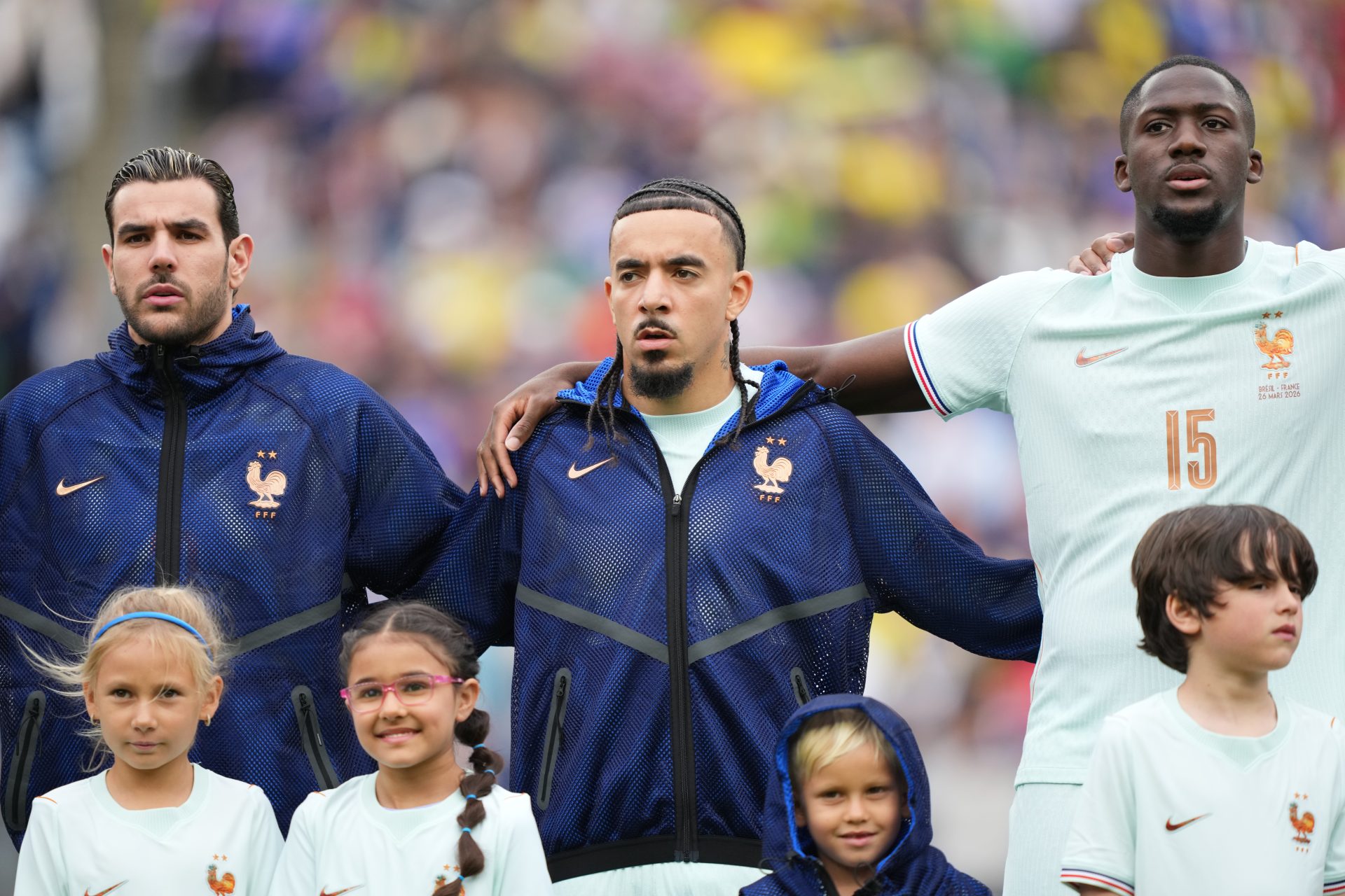 Malo Gusto lines up for France.
