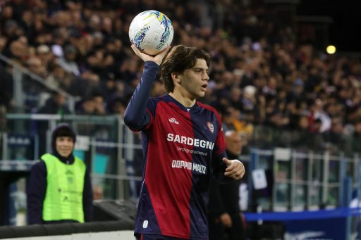 Marco Palestra takes a throw.