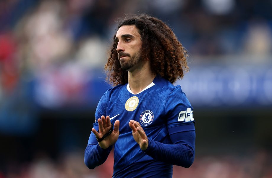Marc Cucurella playing for Chelsea.