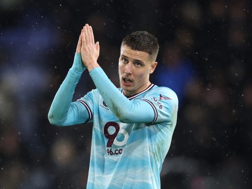 Maxime Esteve playing for Crystal Palace