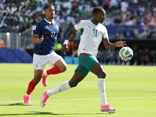 Nicolas Jackson for Senegal.