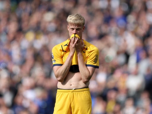 Jan Paul van Hecke playing for Brighton