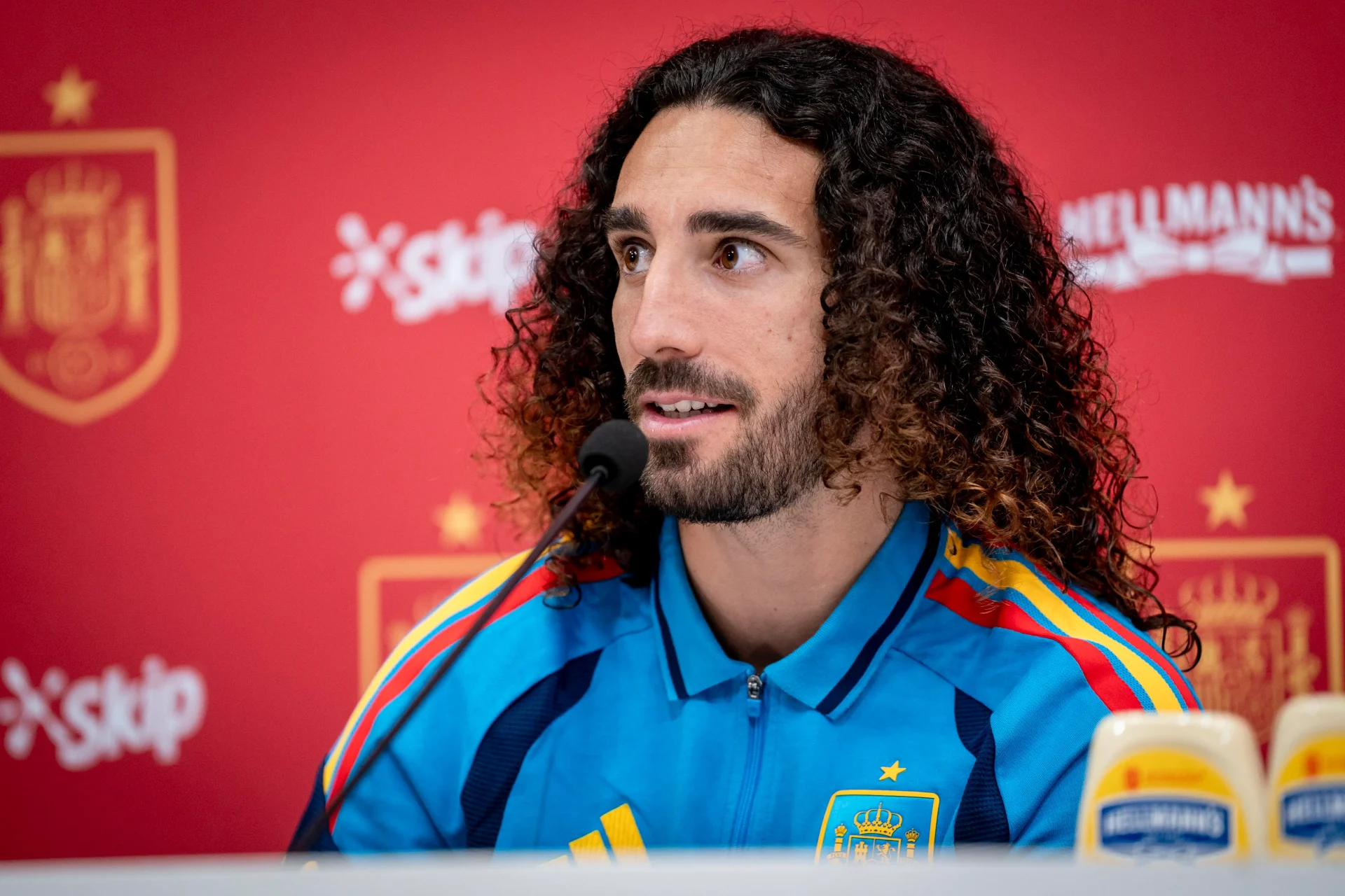 marc cucurella spain national football team press conference chelsea