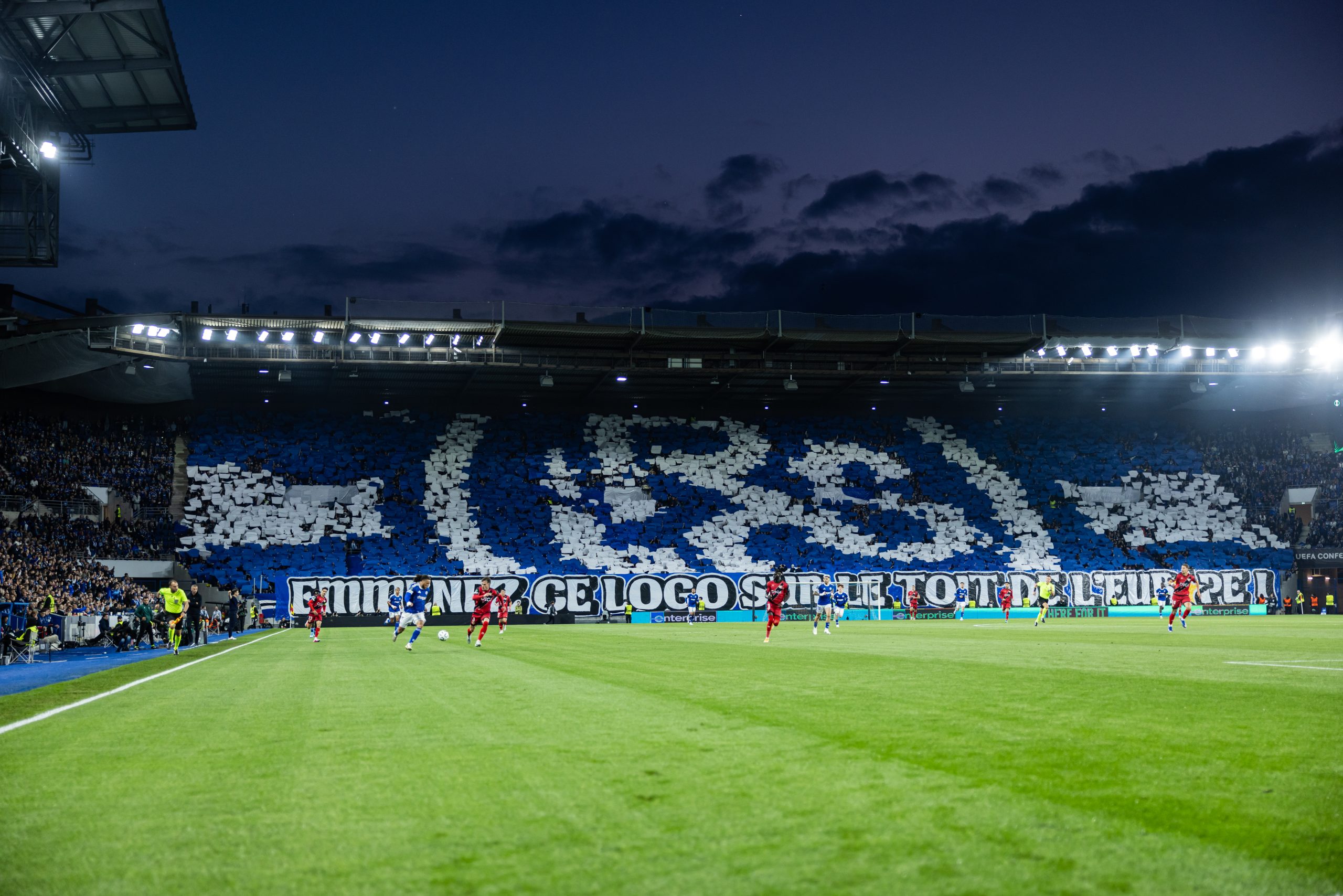Stade de la Meinau in Strasbourg. (Photo by Simon Hofmann/Getty Images) Stade de la Meinau in Strasbourg.
