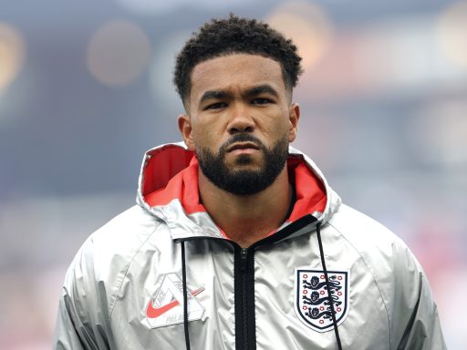 Reece James playing for England