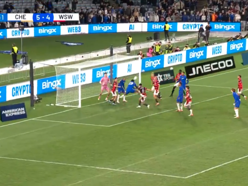 Chelsea's th goal against WSW