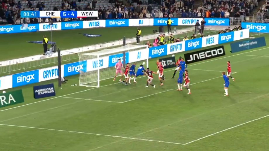 Chelsea's th goal against WSW