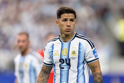 Enzo Fernández of Argentina and Chelsea