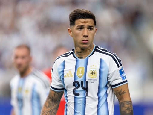 Enzo Fernández of Argentina and Chelsea