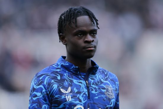 Tyrique George on loan at Everton from Chelsea