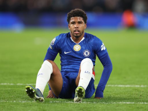 Andrey Santos of Chelsea during the Premier League