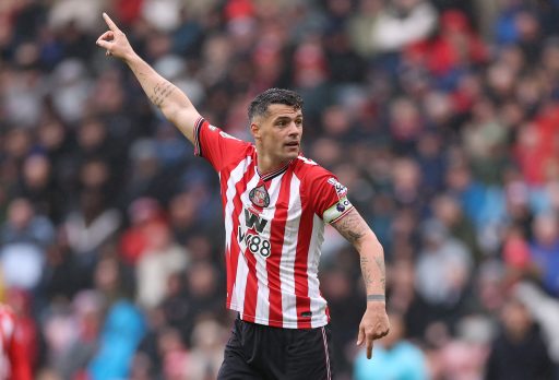 Granit Xhaka of Sunderland