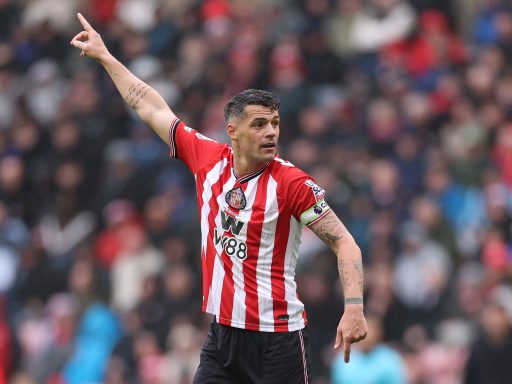 Granit Xhaka of Sunderland