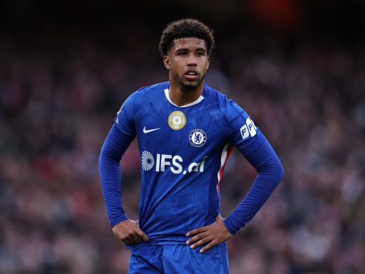 Andrey Santos of Chelsea during the Premier League match
