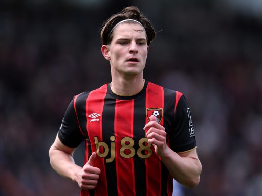Alex Scott playing for Bournemouth.