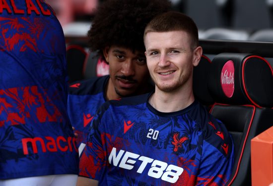 Adam Wharton and Chris Richards of Crystal Palace