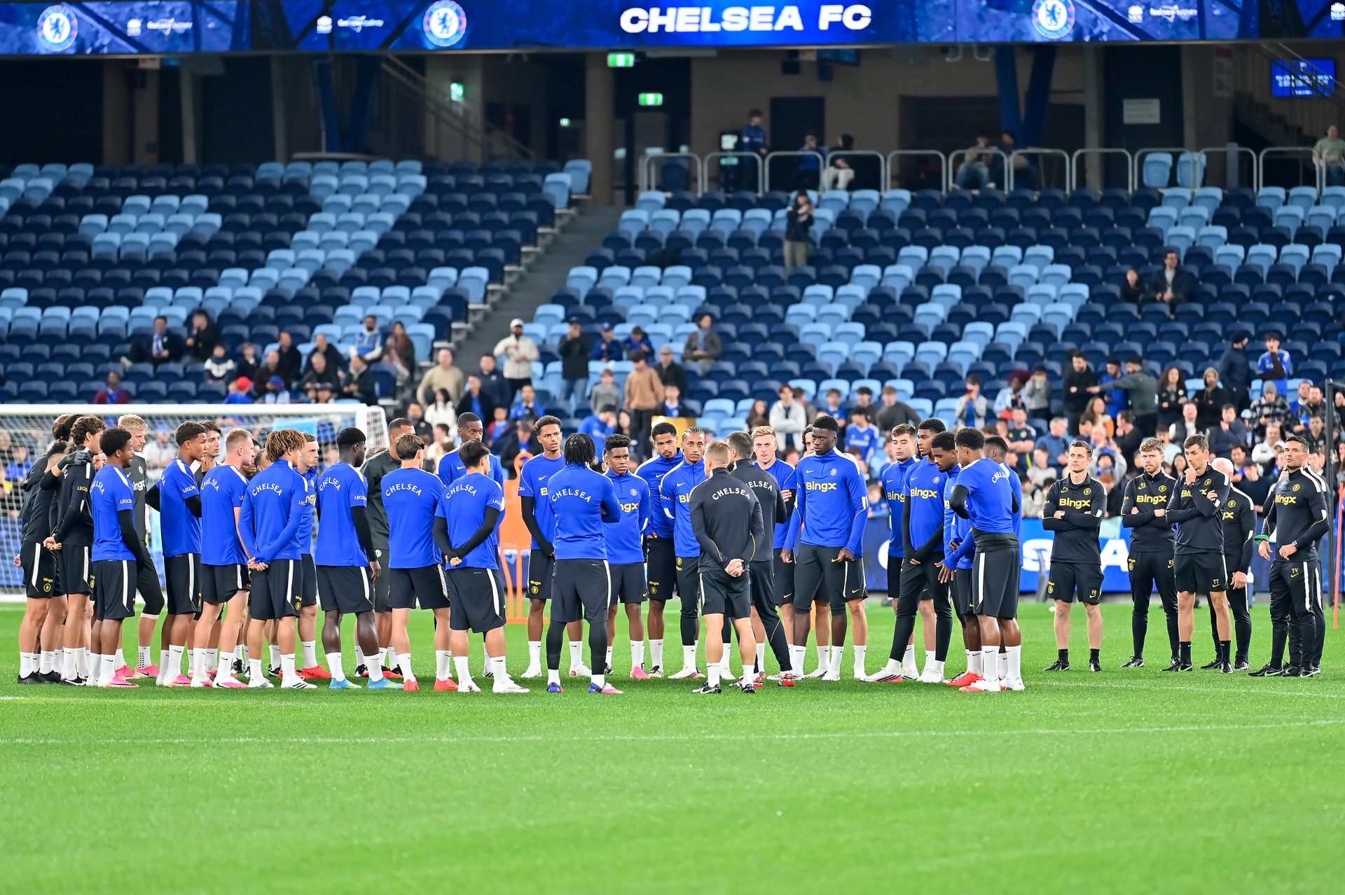 chelsea fc open training session