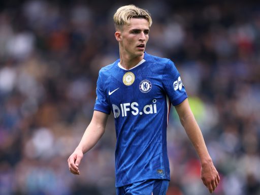 Jesse Derry playing for Chelsea.