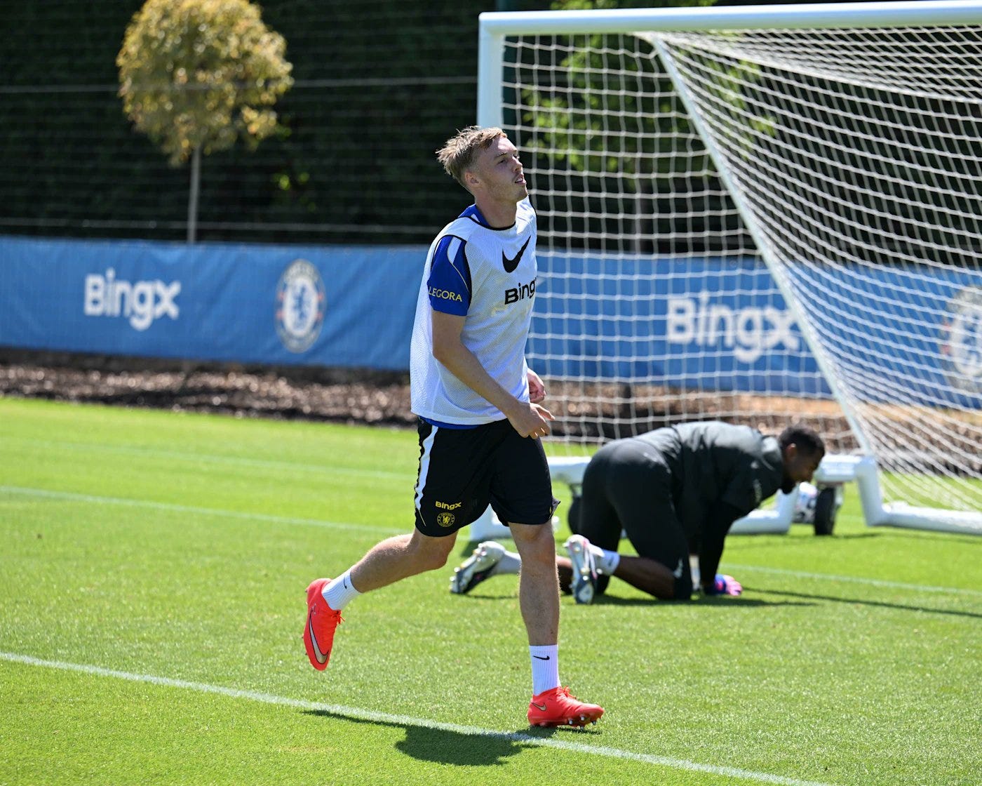 Cole Palmer in preseason training.